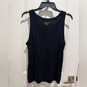LOFT Classic Black Tank Top
